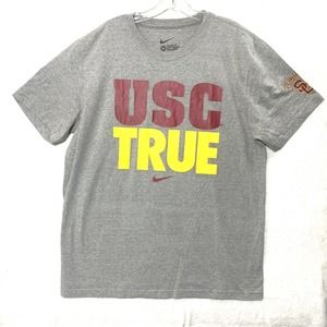 USC Trojans Nike T-shirt Men's Size XL Gray USC True